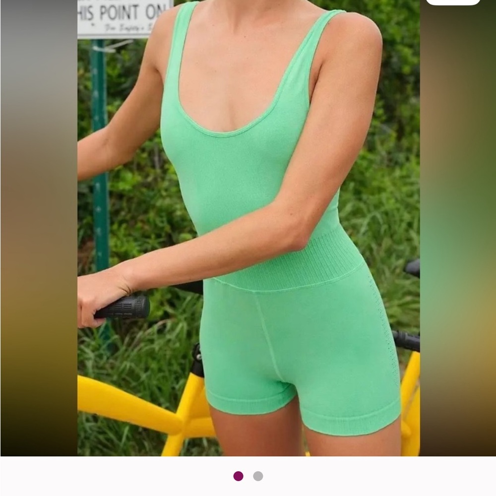 FP Movement by Free People Green Jumpsuit